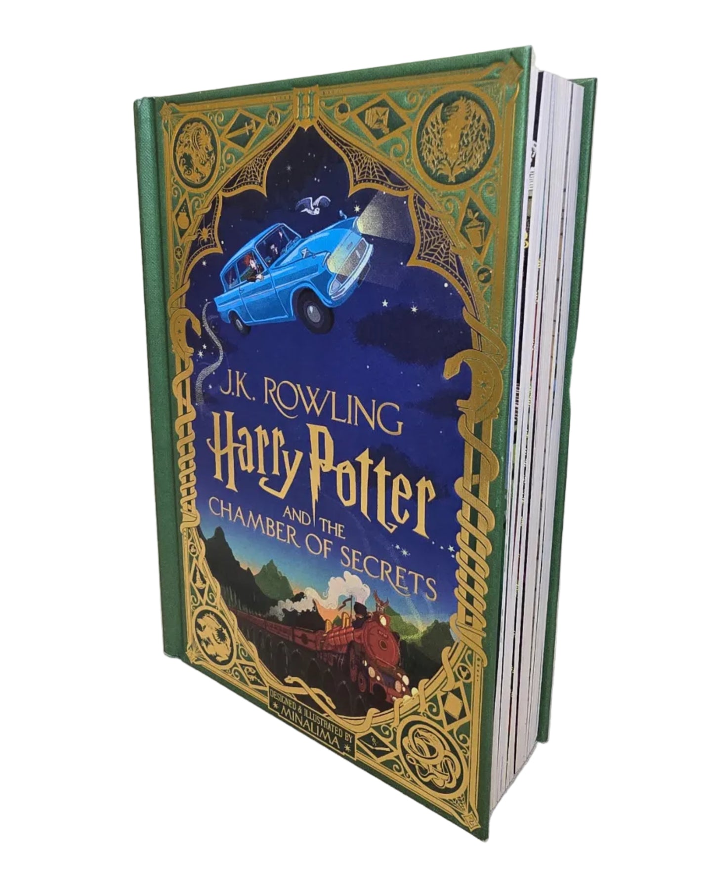 Harry Potter And The Chamber Of Secrets by J.K Rowling - MinaLima Special Edition